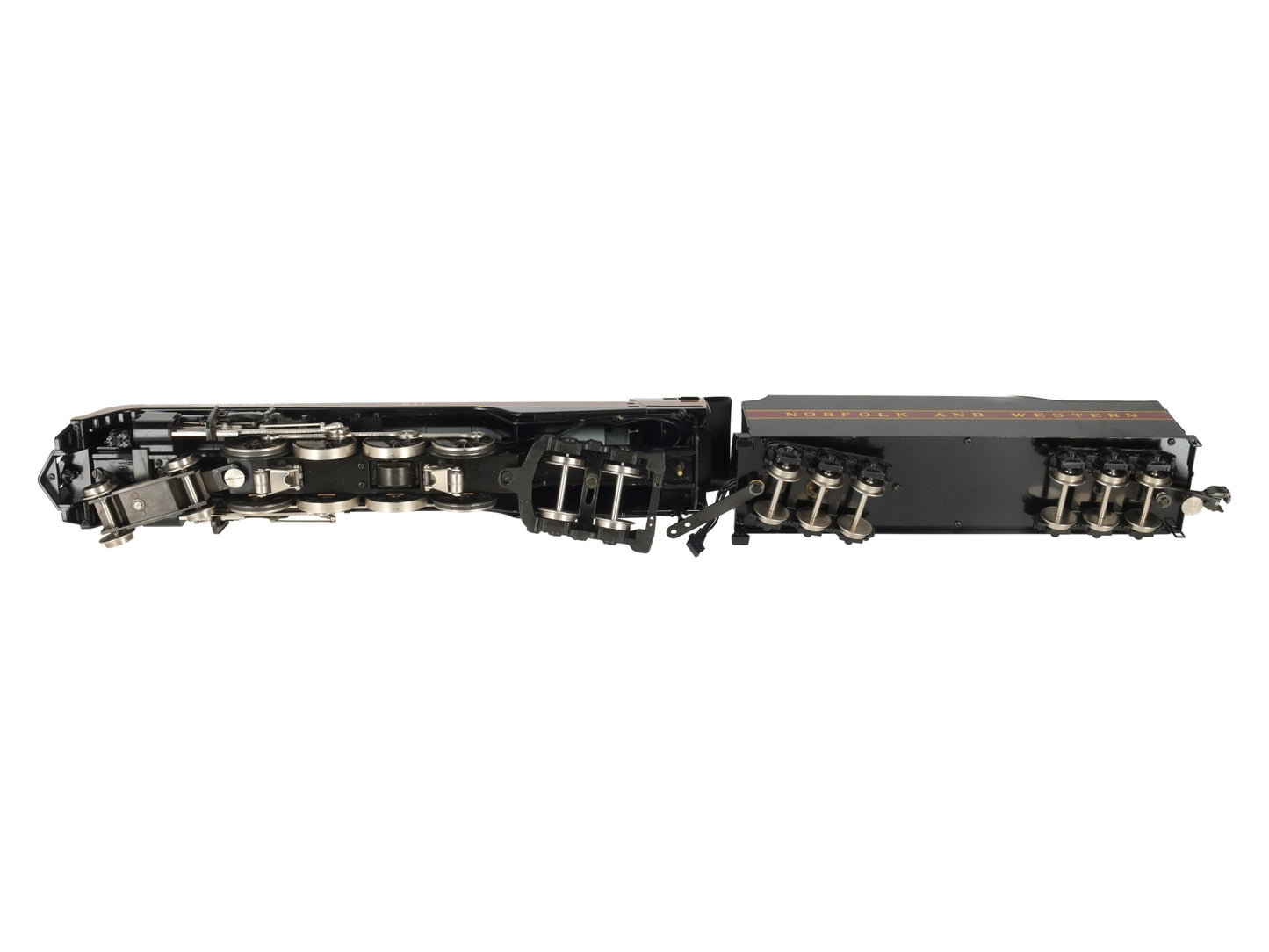 Williams 5601 O Gauge N&W BRASS 4-8-4 J Class Steam Engine and Tender #611 EX/Box
