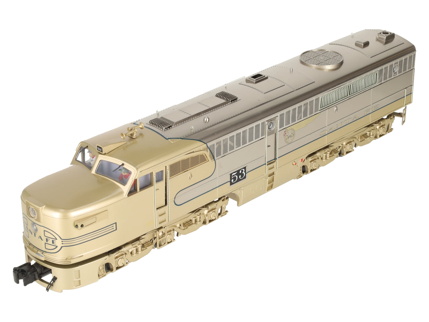 MTH 20-21154-1 O Gauge Santa Fe Alco PA A-Unit Diesel Engine #53 w/PS3 EX/Box