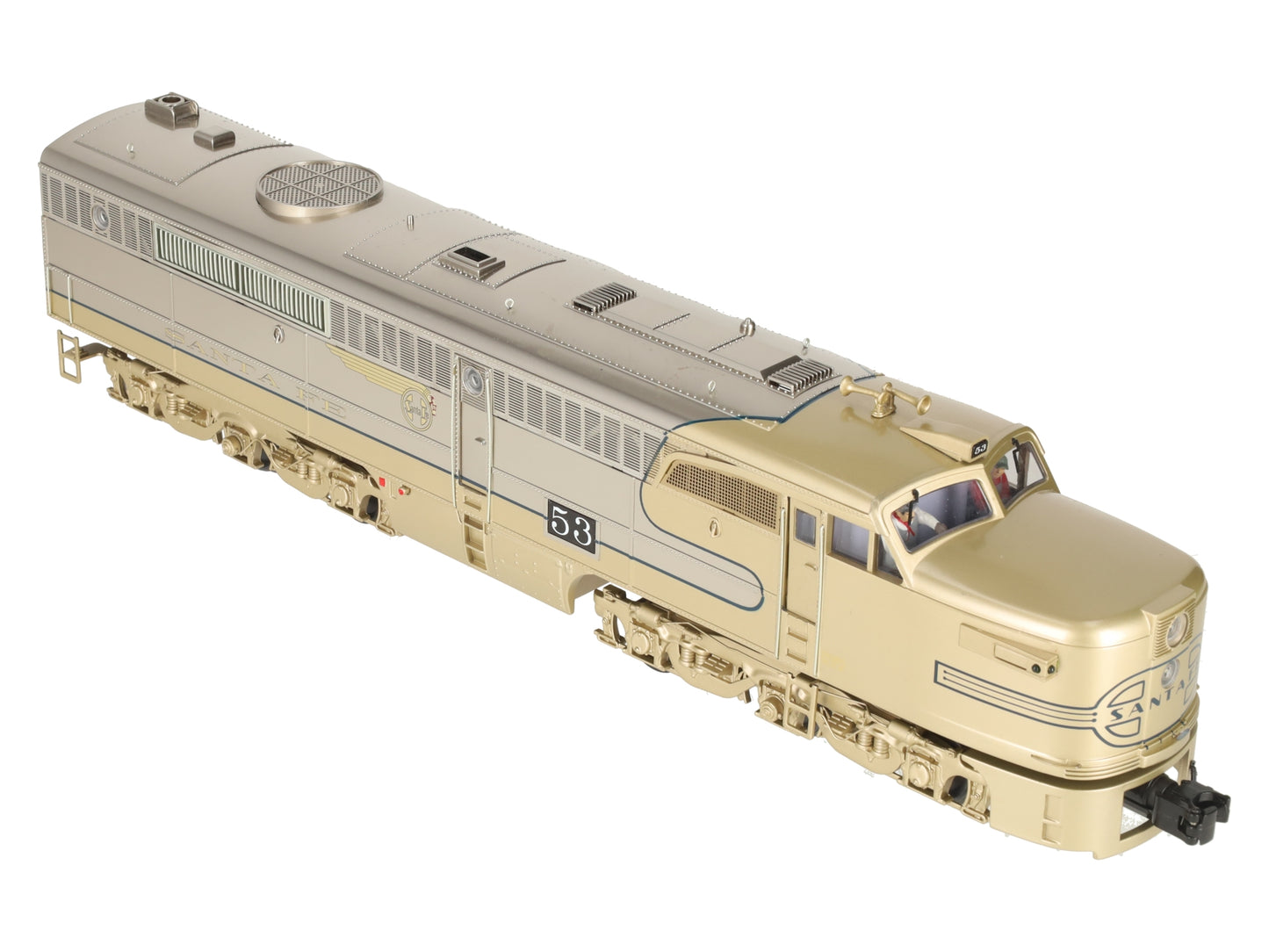 MTH 20-21154-1 O Gauge Santa Fe Alco PA A-Unit Diesel Engine #53 w/PS3 EX/Box