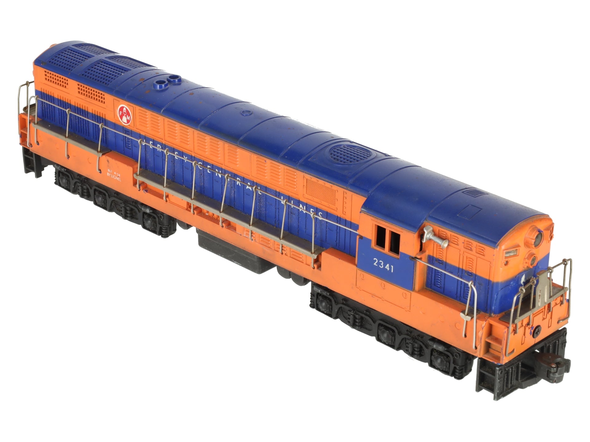 Lionel 2341 Vintage O Jersey Central FM Trainmaster-Original FM! VG