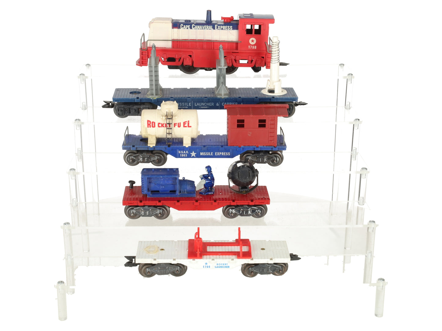 Marx 26750 Vintage O Cape Canaveral Electric Train Set VG