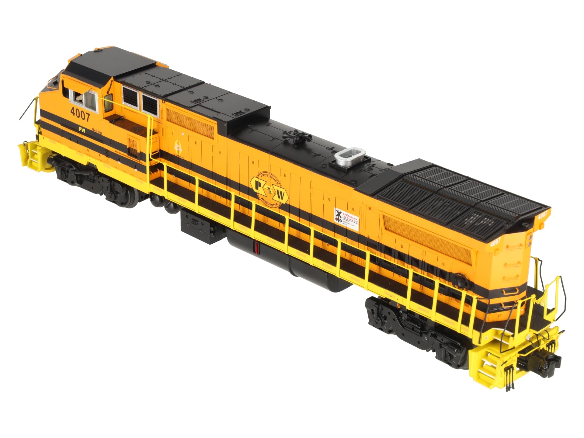 MTH 20-20913-1 O Providence & Worcester Dash 8-40BW Diesel #4007 w/ PS3 LN/Box