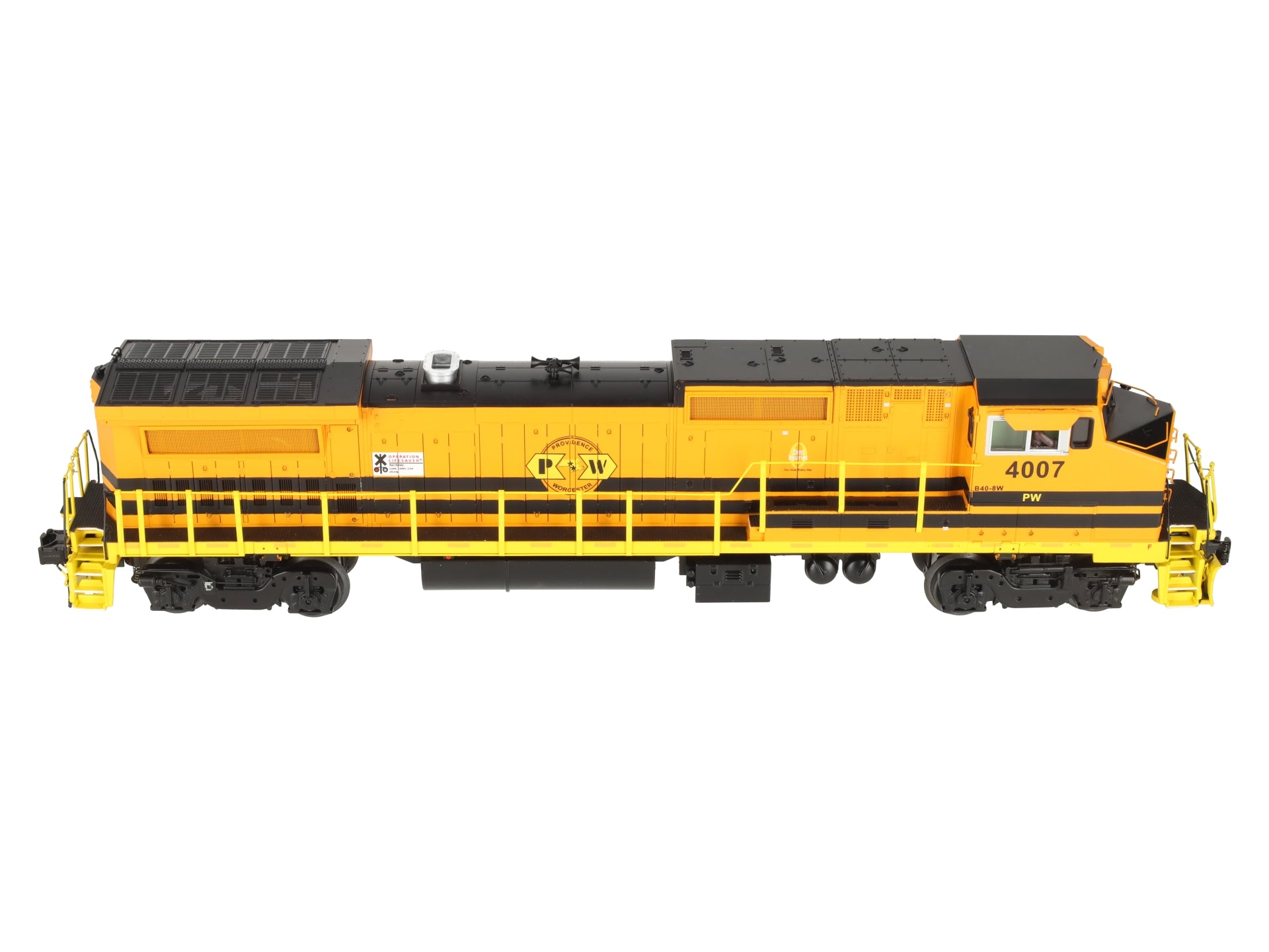 MTH 20-20913-1 O Providence & Worcester Dash 8-40BW Diesel #4007 w/ PS3 LN/Box