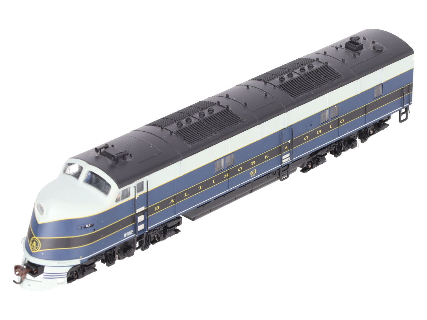 Broadway Limited 2335 HO Baltimore & Ohio EMD E6A Paragon2™ #63 VG/Box