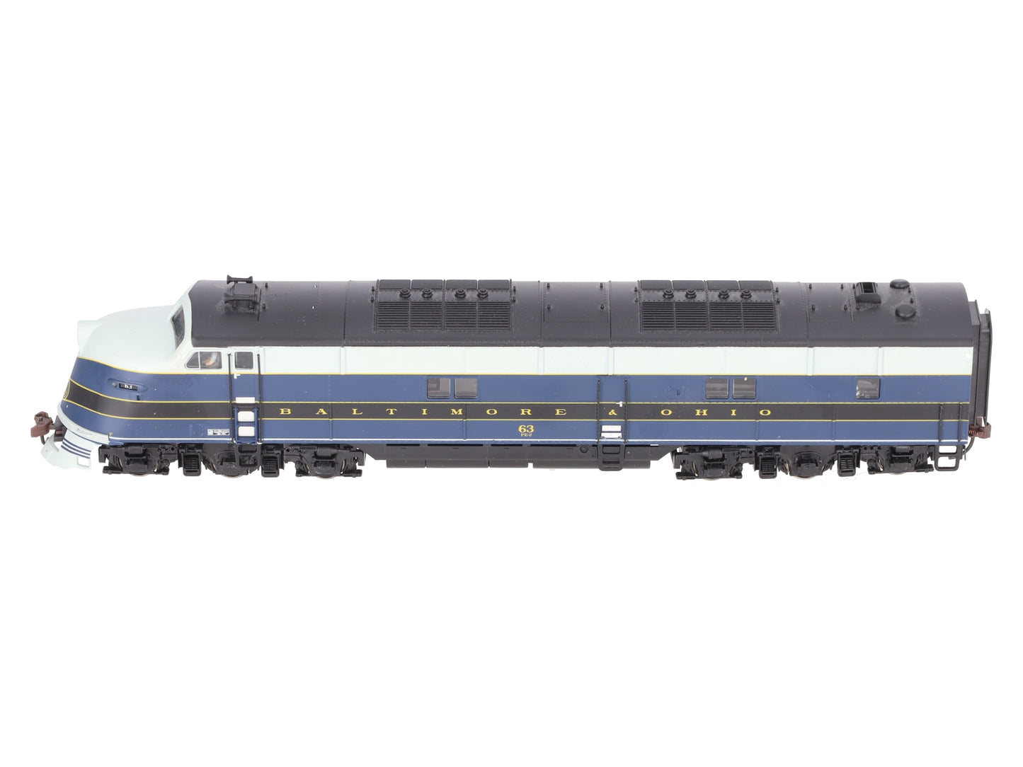 Broadway Limited 2335 HO Baltimore & Ohio EMD E6A Paragon2™ #63 VG/Box