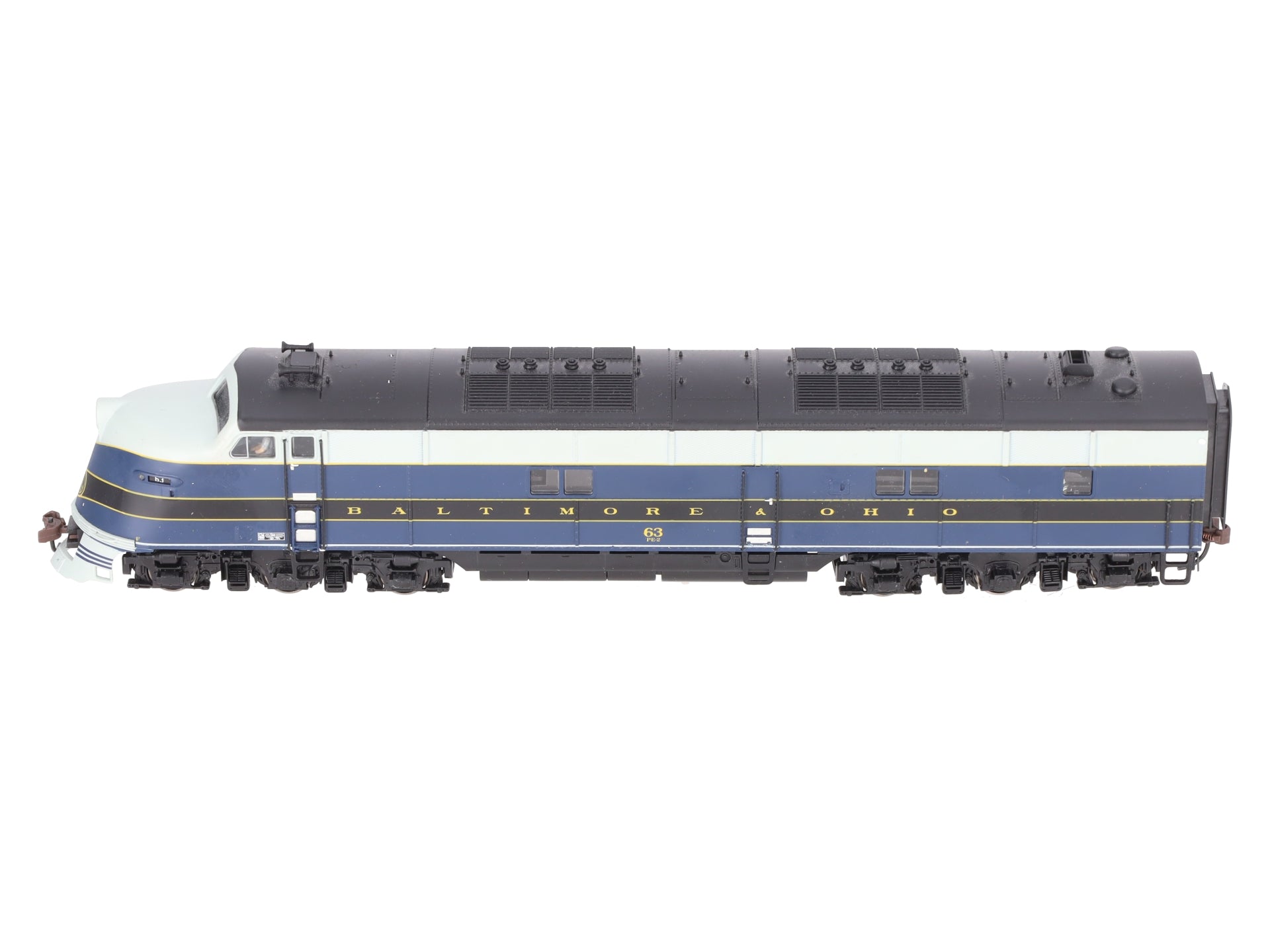 Broadway Limited 2335 HO Baltimore & Ohio EMD E6A Paragon2™ #63 VG/Box