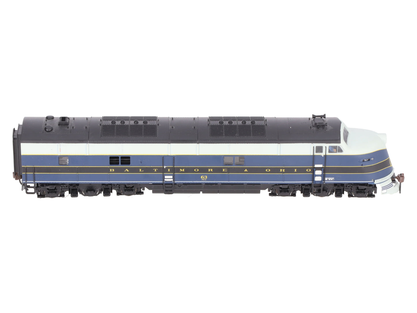 Broadway Limited 2335 HO Baltimore & Ohio EMD E6A Paragon2™ #63 VG/Box