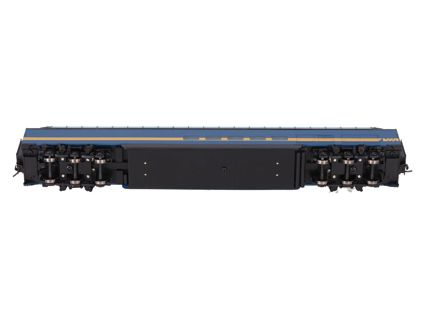Walthers 932-6883 HO Scale VIA Pullman-Standard Super Dome Car EX/Box