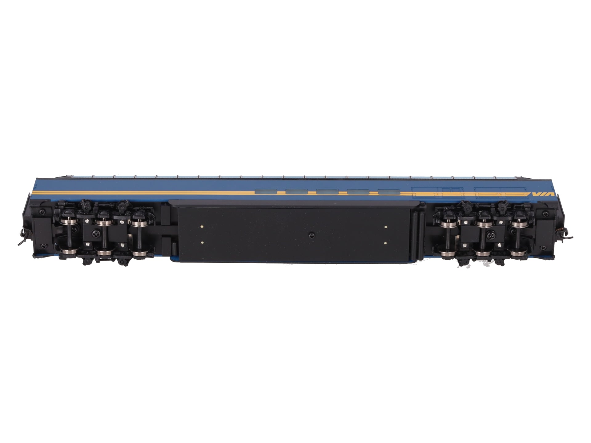 Walthers 932-6883 HO Scale VIA Pullman-Standard Super Dome Car EX/Box