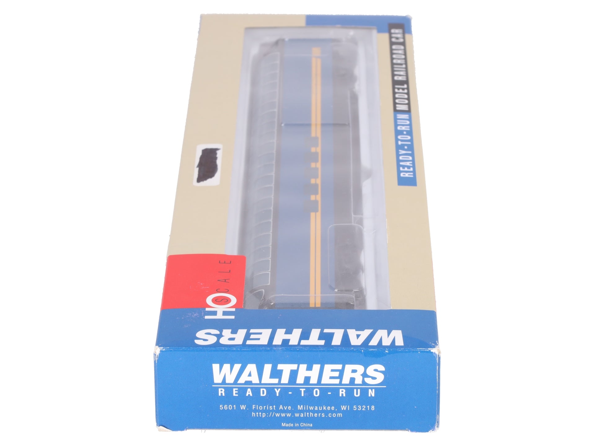 Walthers 932-6883 HO Scale VIA Pullman-Standard Super Dome Car EX/Box