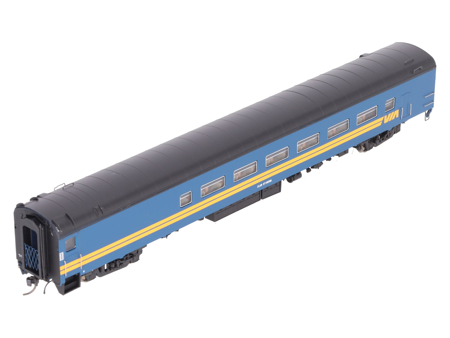 Rapido Trains 112001 HO VIA Rail Canada Club Galley, Lighted, Assembled #650 LN/Box