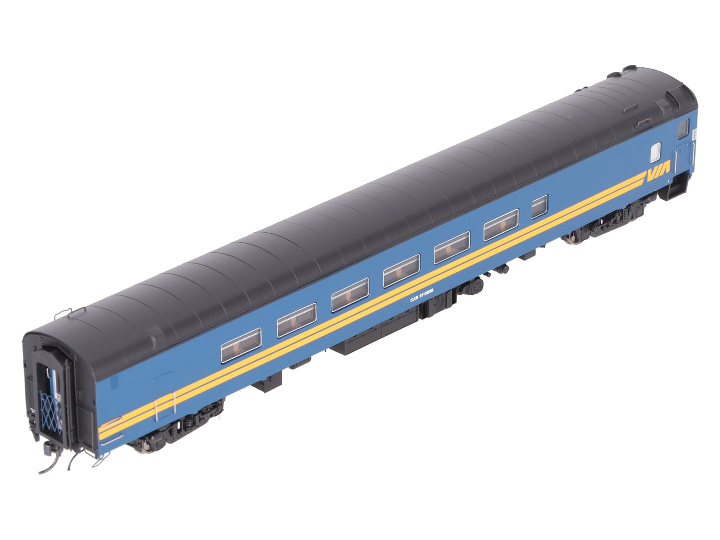 Rapido Trains 112001 HO VIA Rail Canada Club Galley, Lighted, Assembled #650 LN/Box