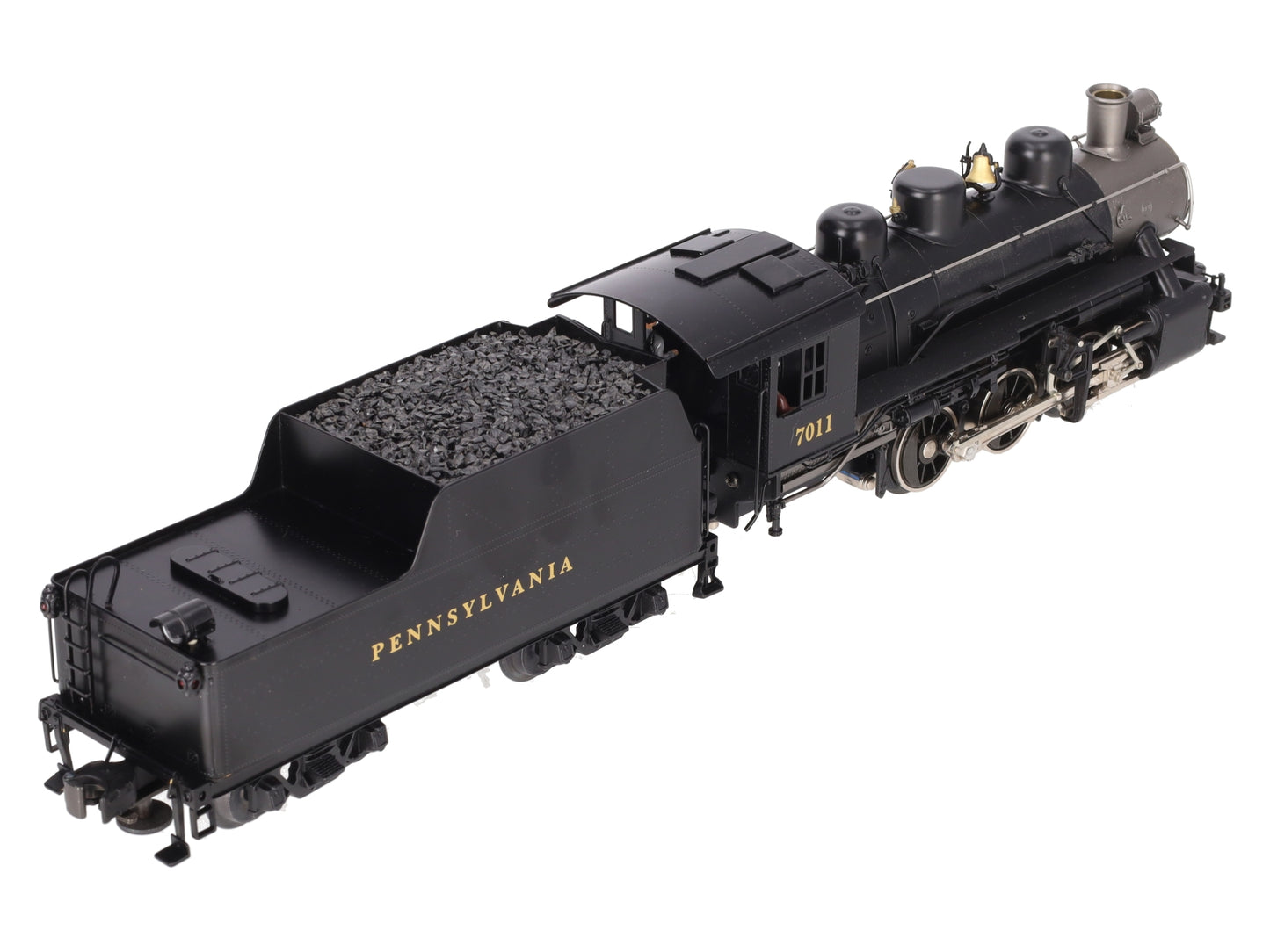 Weaver 7011 O Gauge Pennsylvania 0-6-0 Steam Switcher & Tender #7011 (3-Rail) EX
