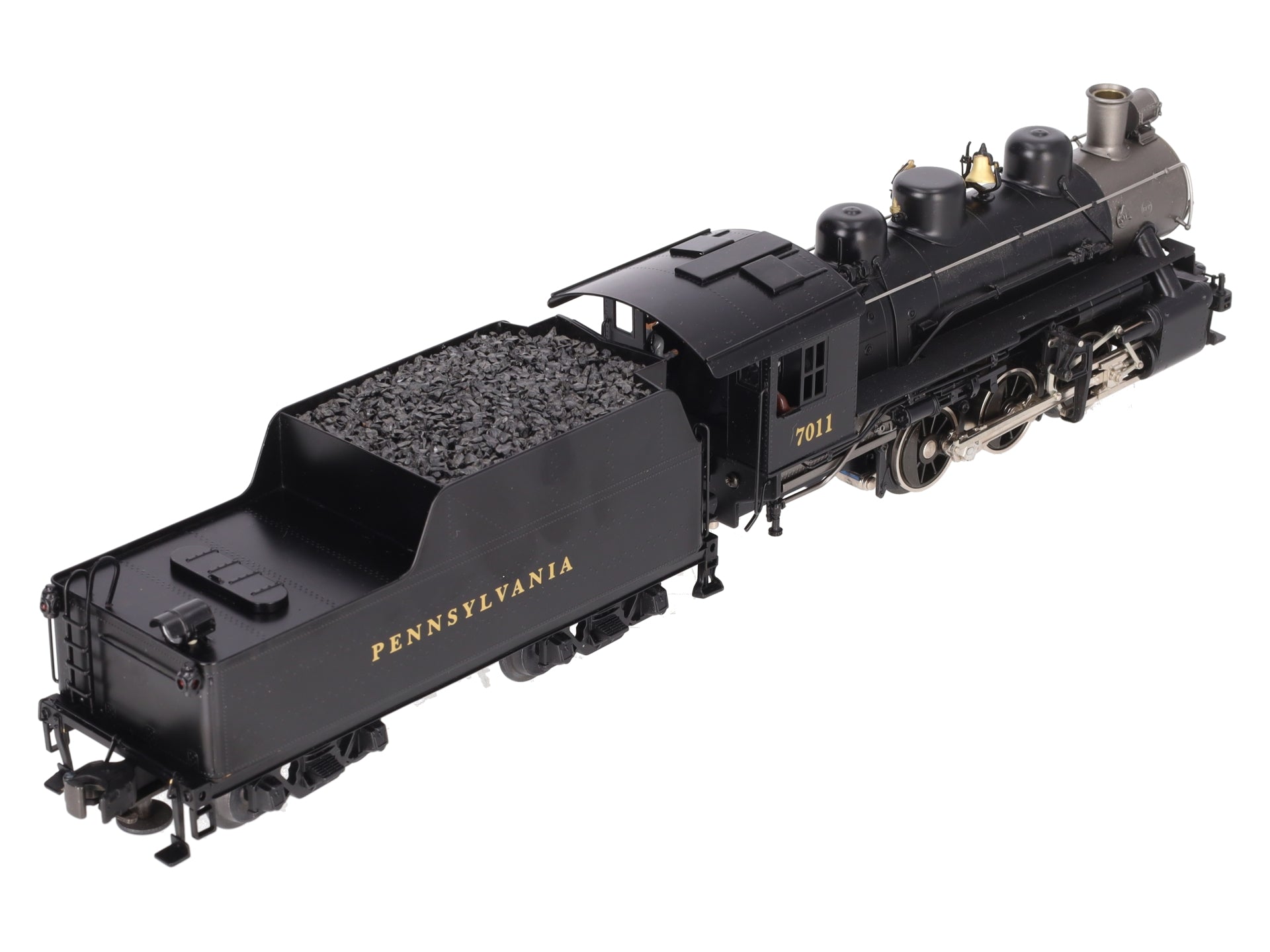 Weaver 7011 O Gauge Pennsylvania 0-6-0 Steam Switcher & Tender #7011 (3-Rail) EX