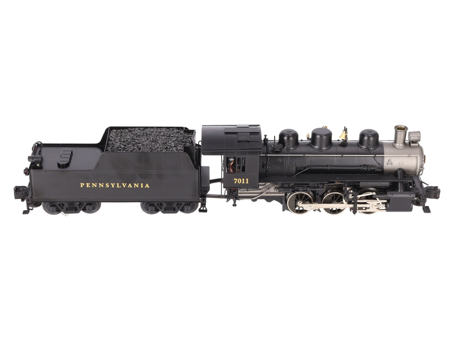 Weaver 7011 O Gauge Pennsylvania 0-6-0 Steam Switcher & Tender #7011 (3-Rail) EX