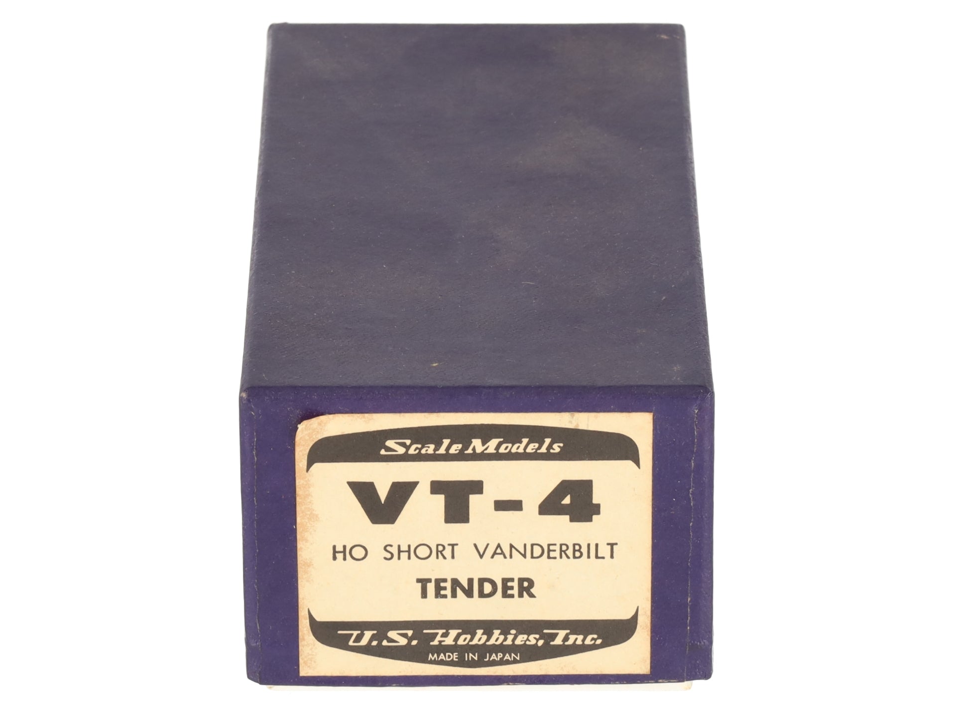 US Hobbies HO Scale BRASS VT-4 Short Vanderbilt Tender EX/Box