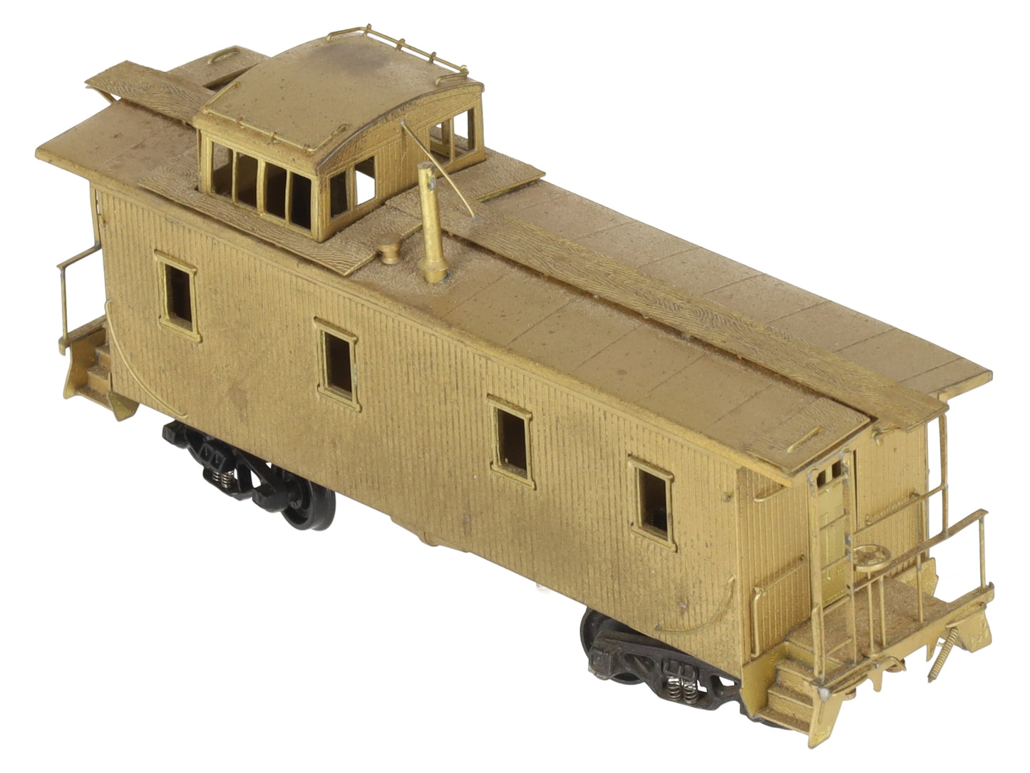 Hallmark Models HO Scale BRASS GM&O Wood Sheathed Caboose - Unpainted VG/Box