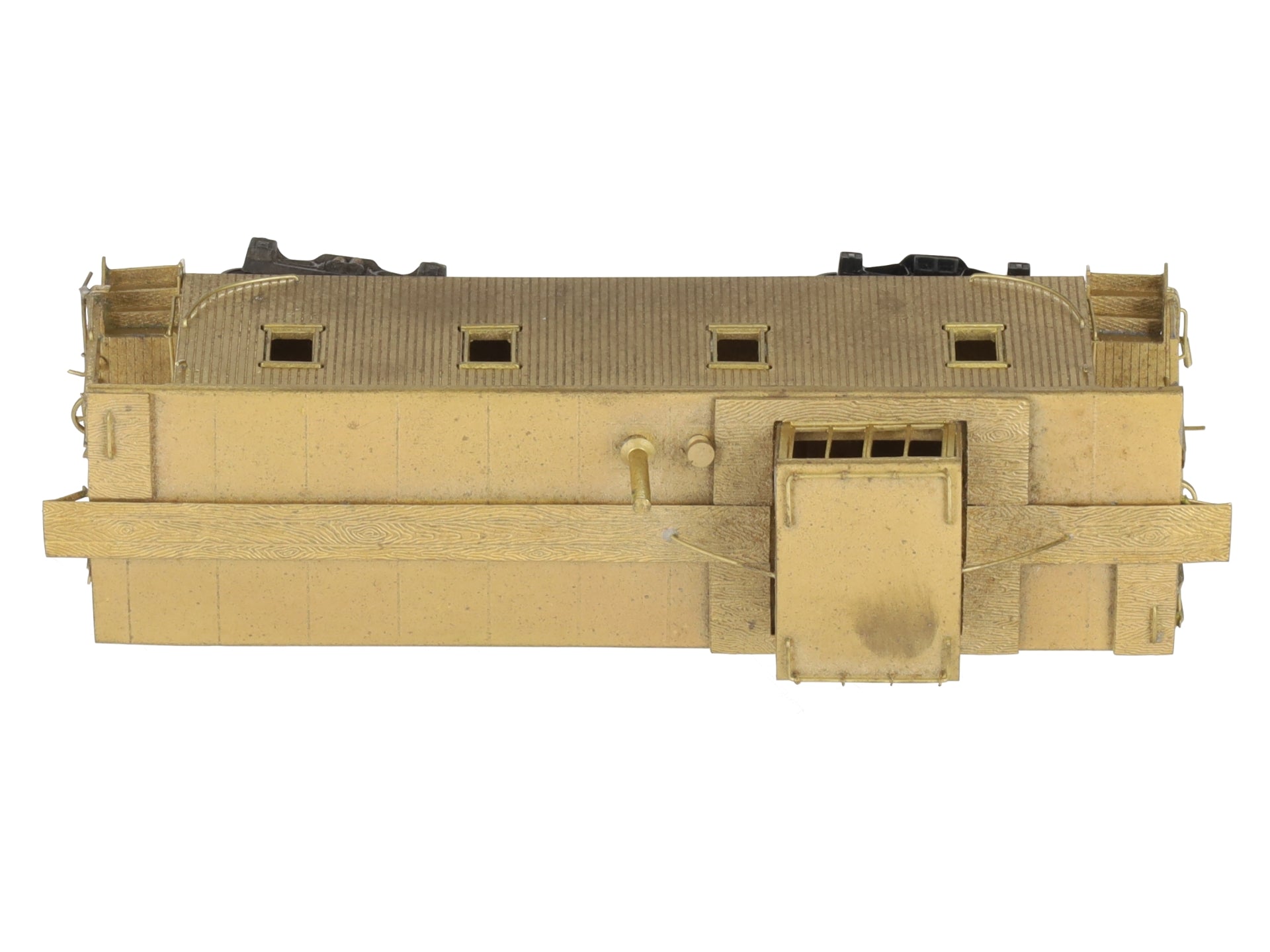 Hallmark Models HO Scale BRASS GM&O Wood Sheathed Caboose - Unpainted VG/Box