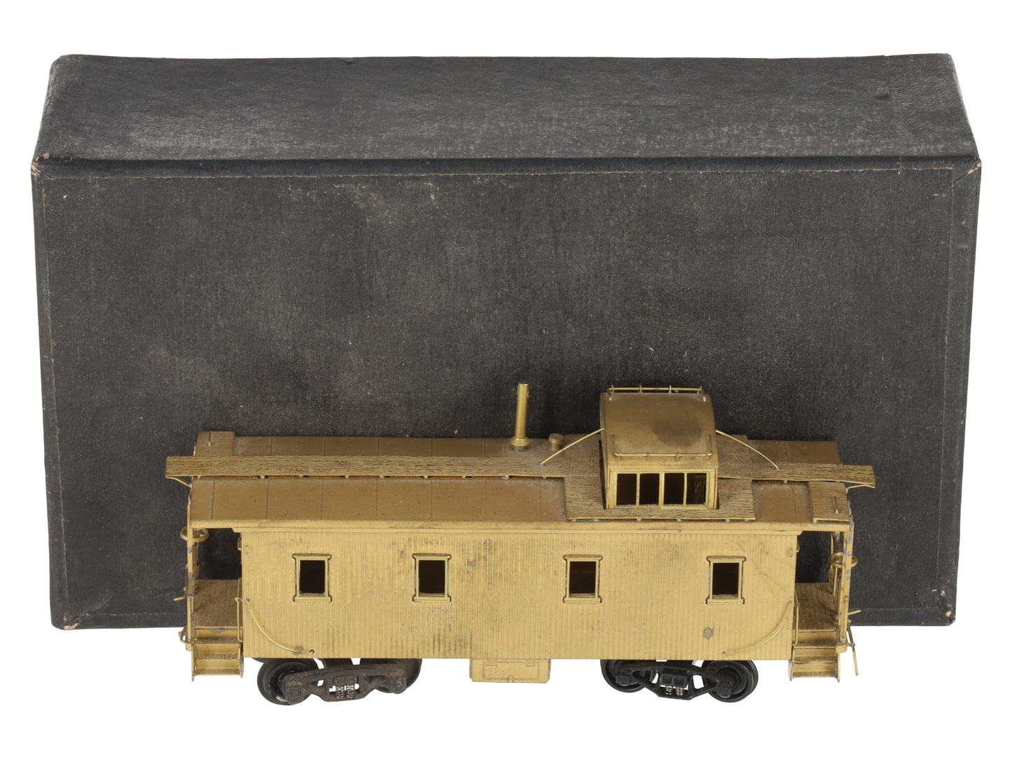 Hallmark Models HO Scale BRASS GM&O Wood Sheathed Caboose - Unpainted VG/Box