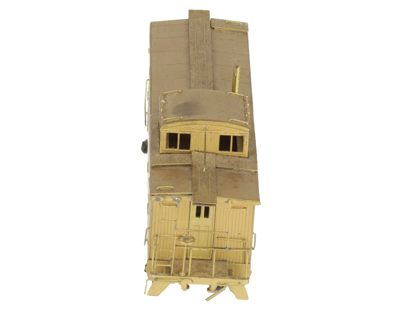 Hallmark Models HO Scale BRASS GM&O Wood Sheathed Caboose - Unpainted VG/Box