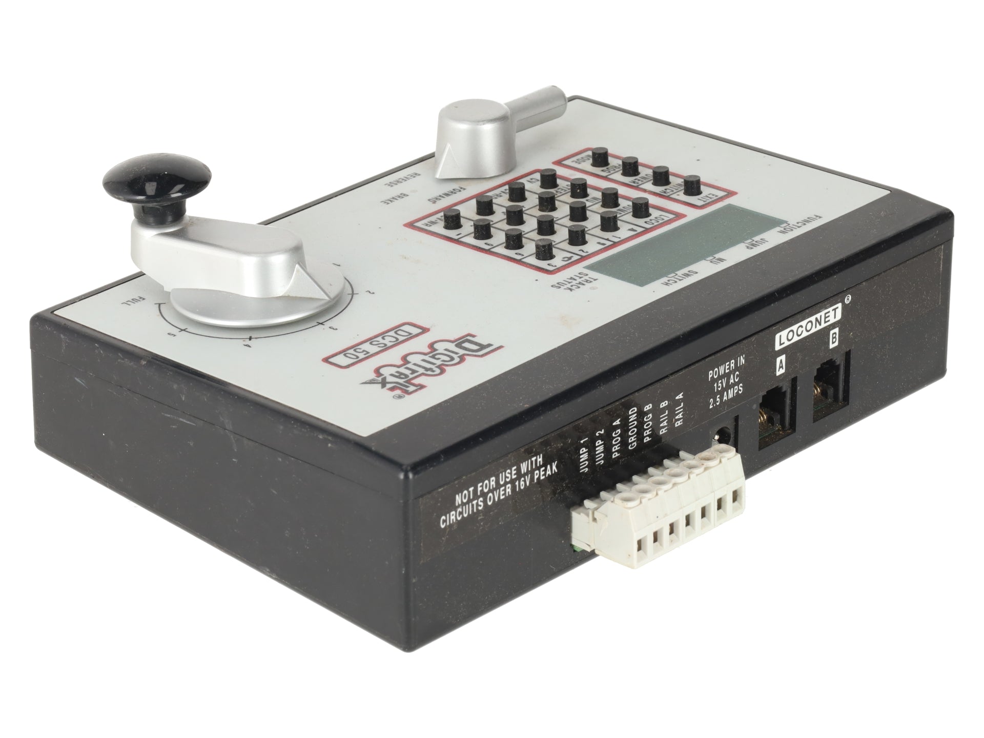 Digitrax DCS50 Zephyr Command Starter Set (No Decoder Tester/LT1 Cable) EX/Box