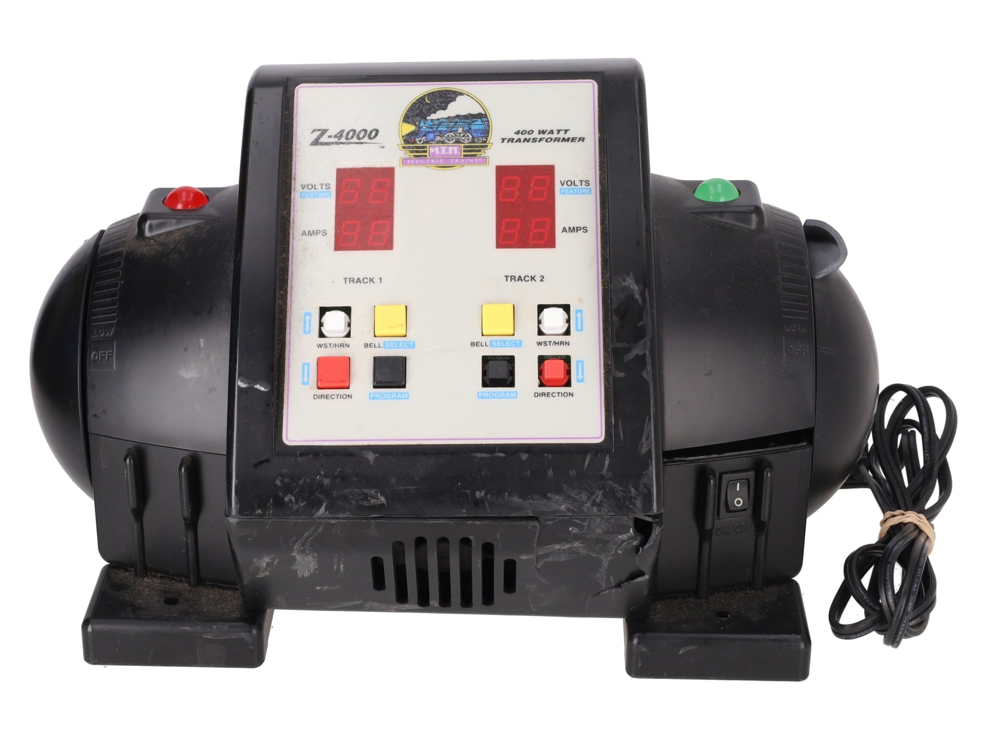 MTH Z-4000 400 Watt Advanced Digital Transformer for MTH ProtoSounds Locomotives