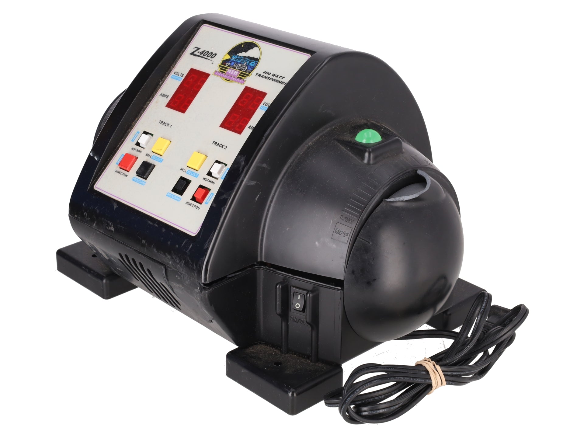 MTH Z-4000 400 Watt Advanced Digital Transformer for MTH ProtoSounds Locomotives