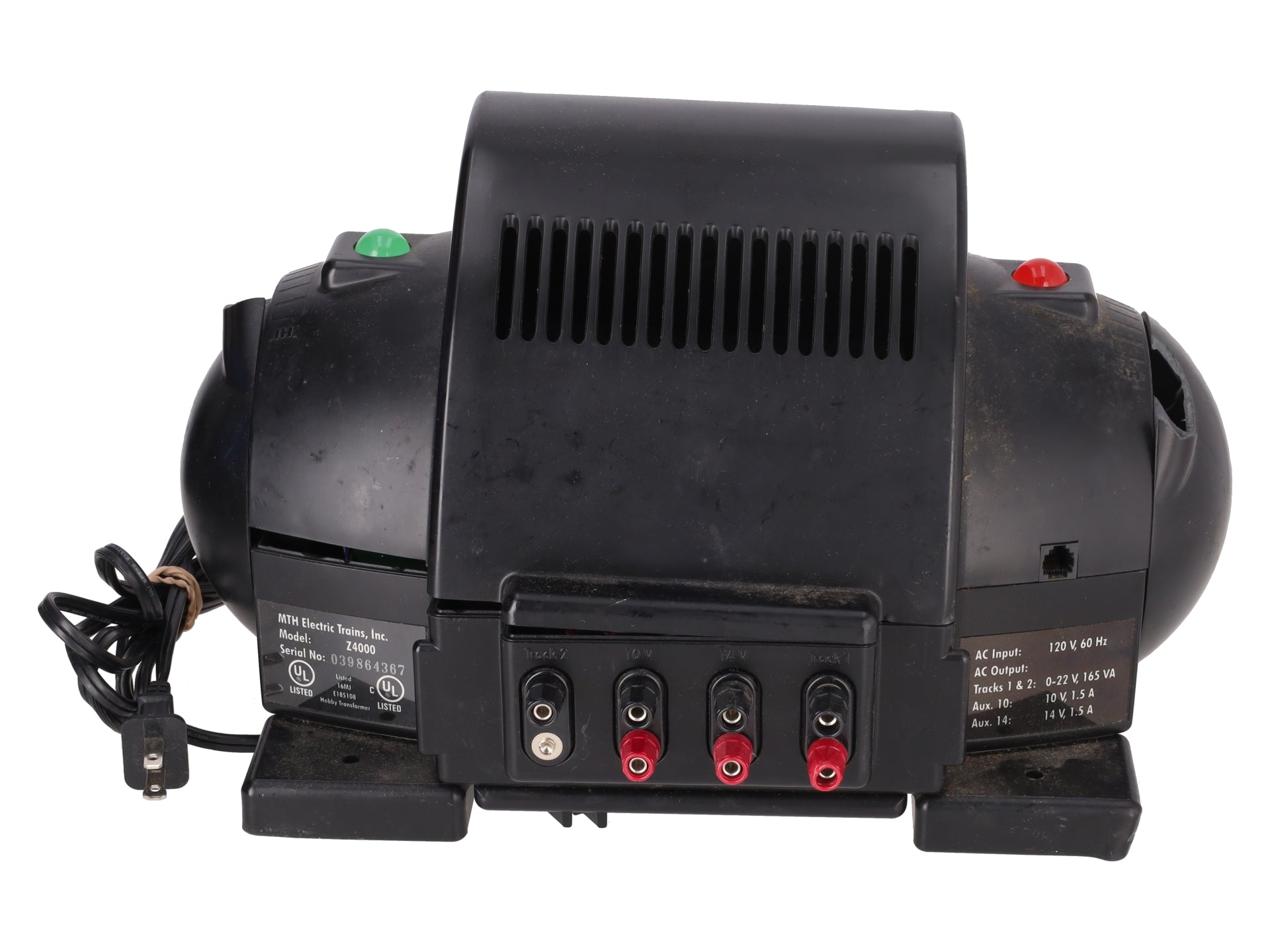 MTH Z-4000 400 Watt Advanced Digital Transformer for MTH ProtoSounds Locomotives