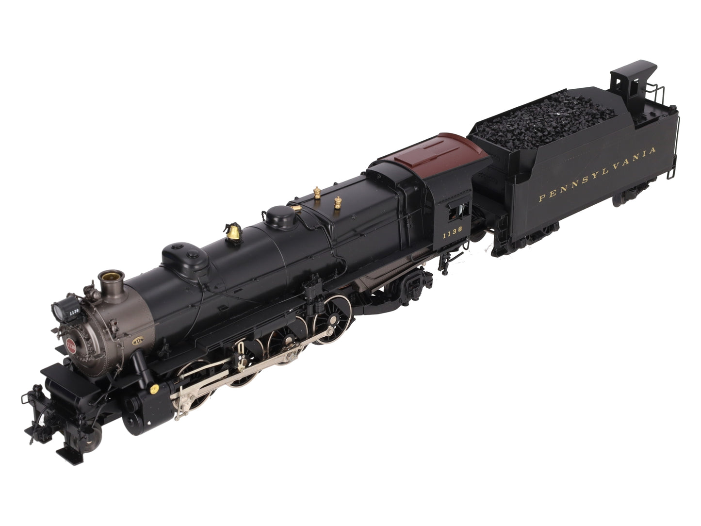 Weaver 1138 BRASS PRR 2-8-2 L-1S Mikado Steam Locomotive #1138 - 3 Rail LN/Box