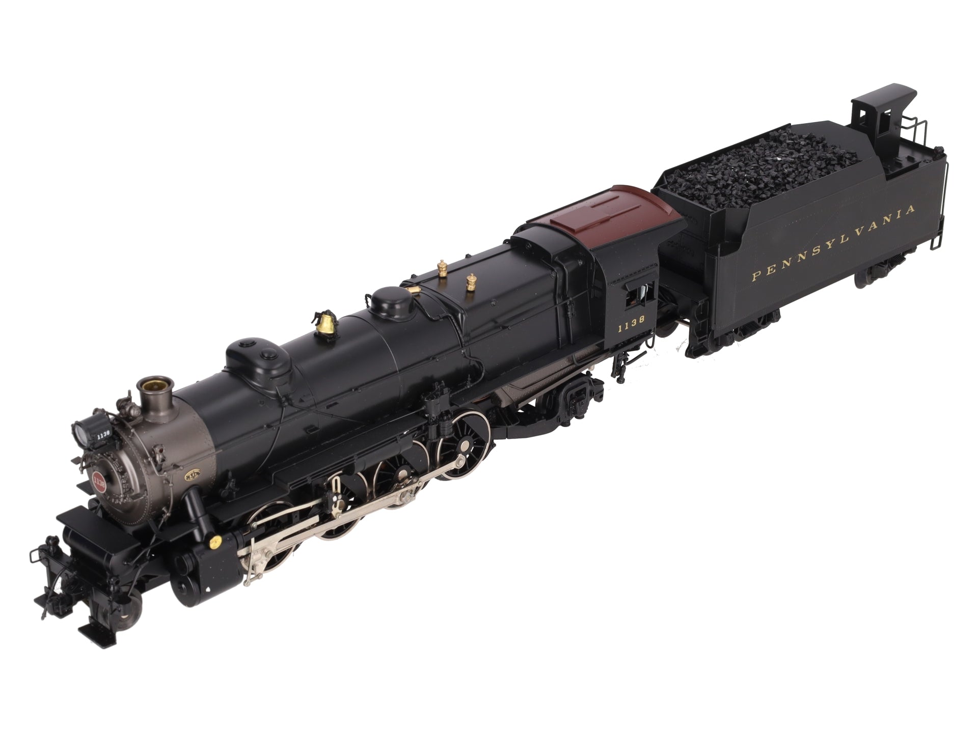 Weaver 1138 BRASS PRR 2-8-2 L-1S Mikado Steam Locomotive #1138 - 3 Rail LN/Box