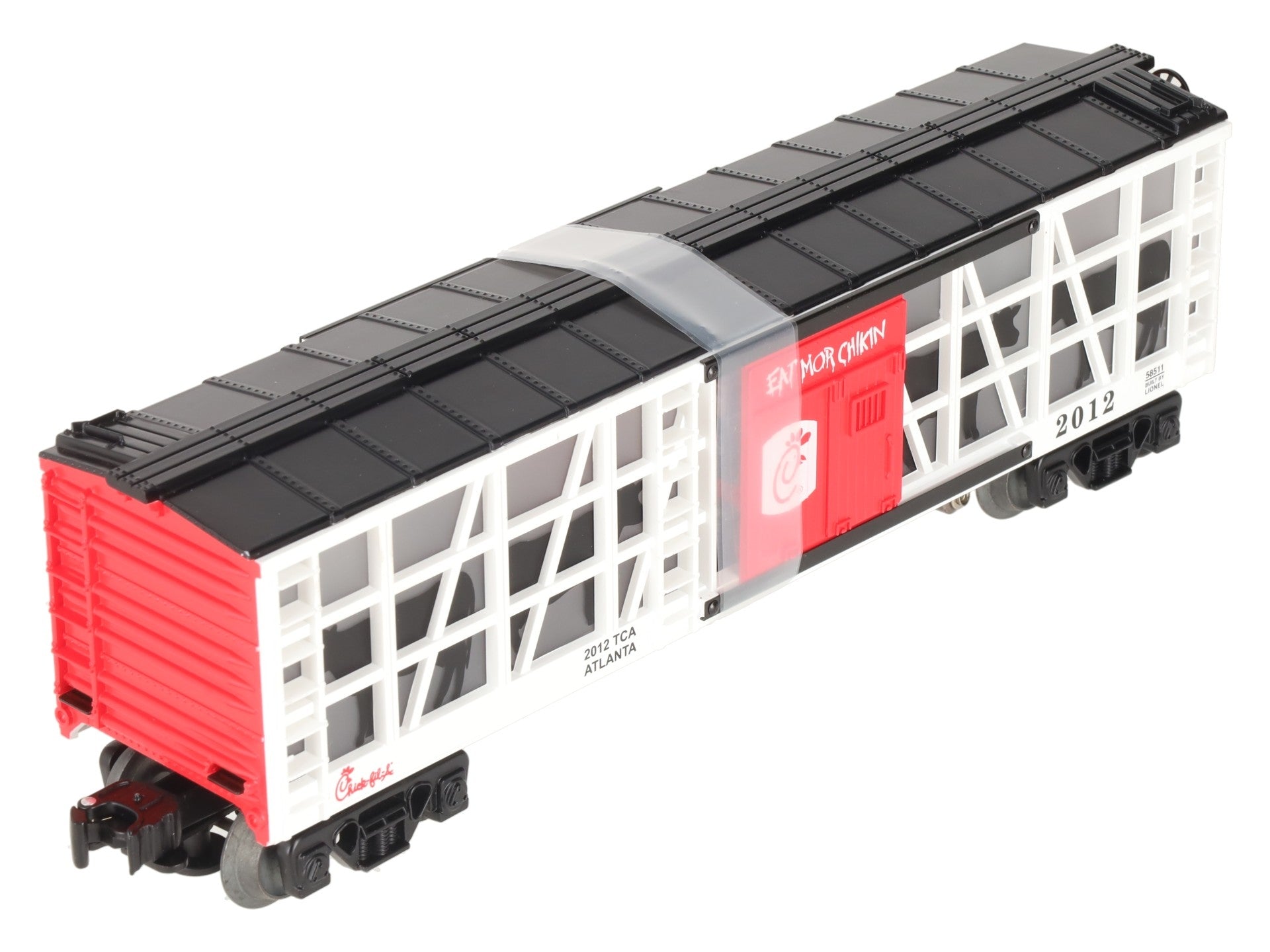 Lionel 6-58511 O Gauge Chick-Fil-A Operating Car TCA Convention Car #2012 LN/Box