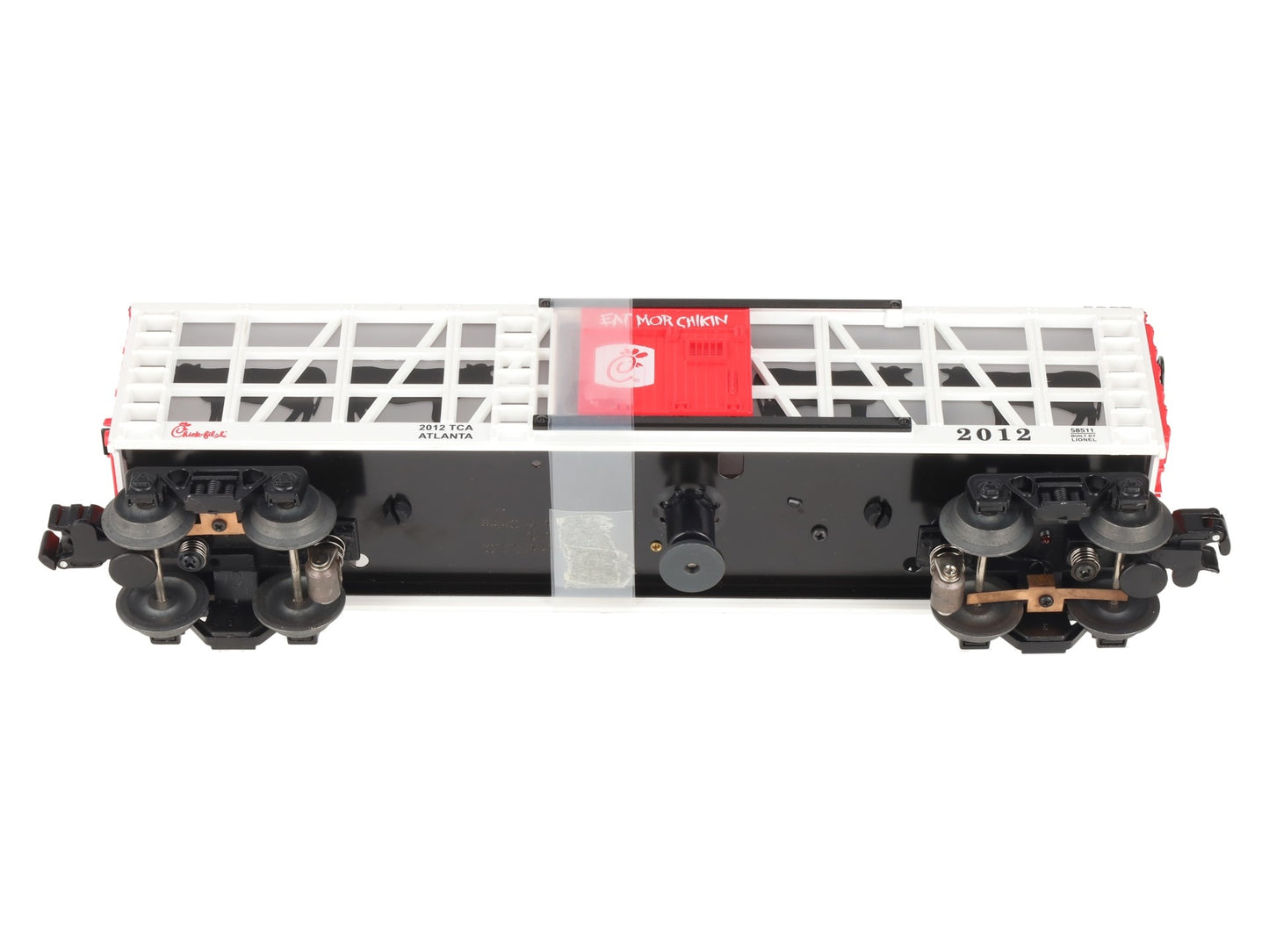 Lionel 6-58511 O Gauge Chick-Fil-A Operating Car TCA Convention Car #2012 LN/Box
