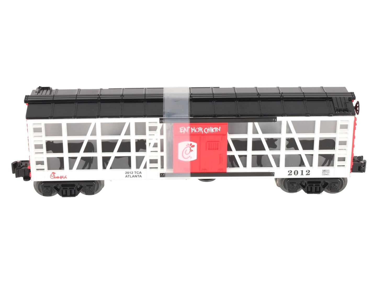 Lionel 6-58511 O Gauge Chick-Fil-A Operating Car TCA Convention Car #2012 LN/Box