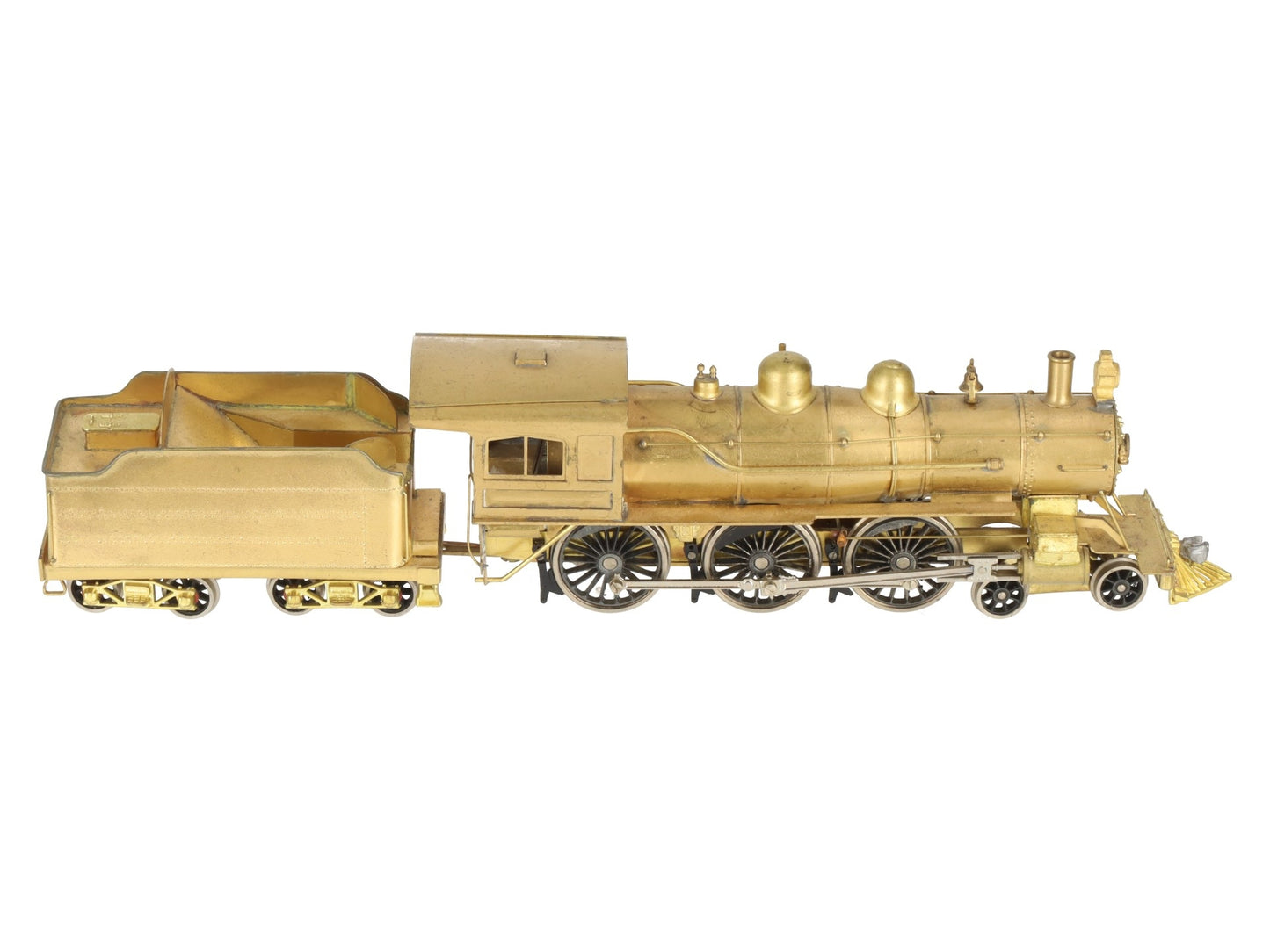 LMB HO Brass Lakeshore & Michigan Southern 4-6-0 Steam Locomotive w/Tender EX/Box