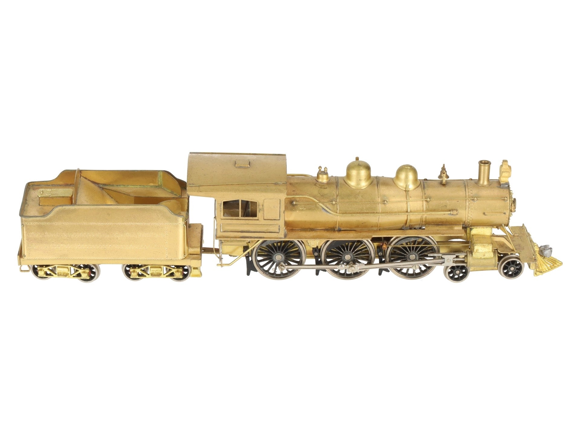 LMB HO Brass Lakeshore & Michigan Southern 4-6-0 Steam Locomotive w/Tender EX/Box