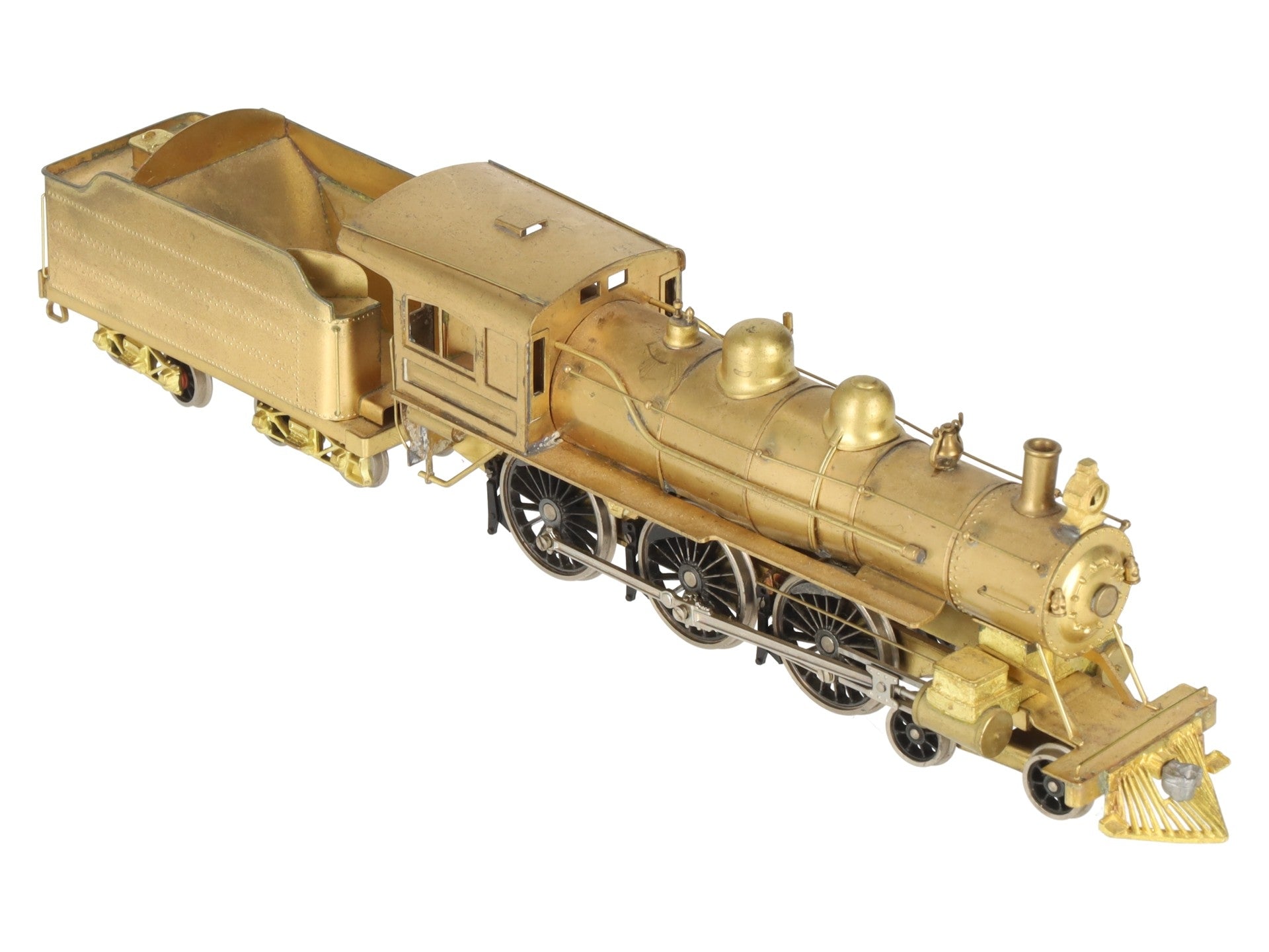 LMB HO Brass Lakeshore & Michigan Southern 4-6-0 Steam Locomotive w/Tender EX/Box