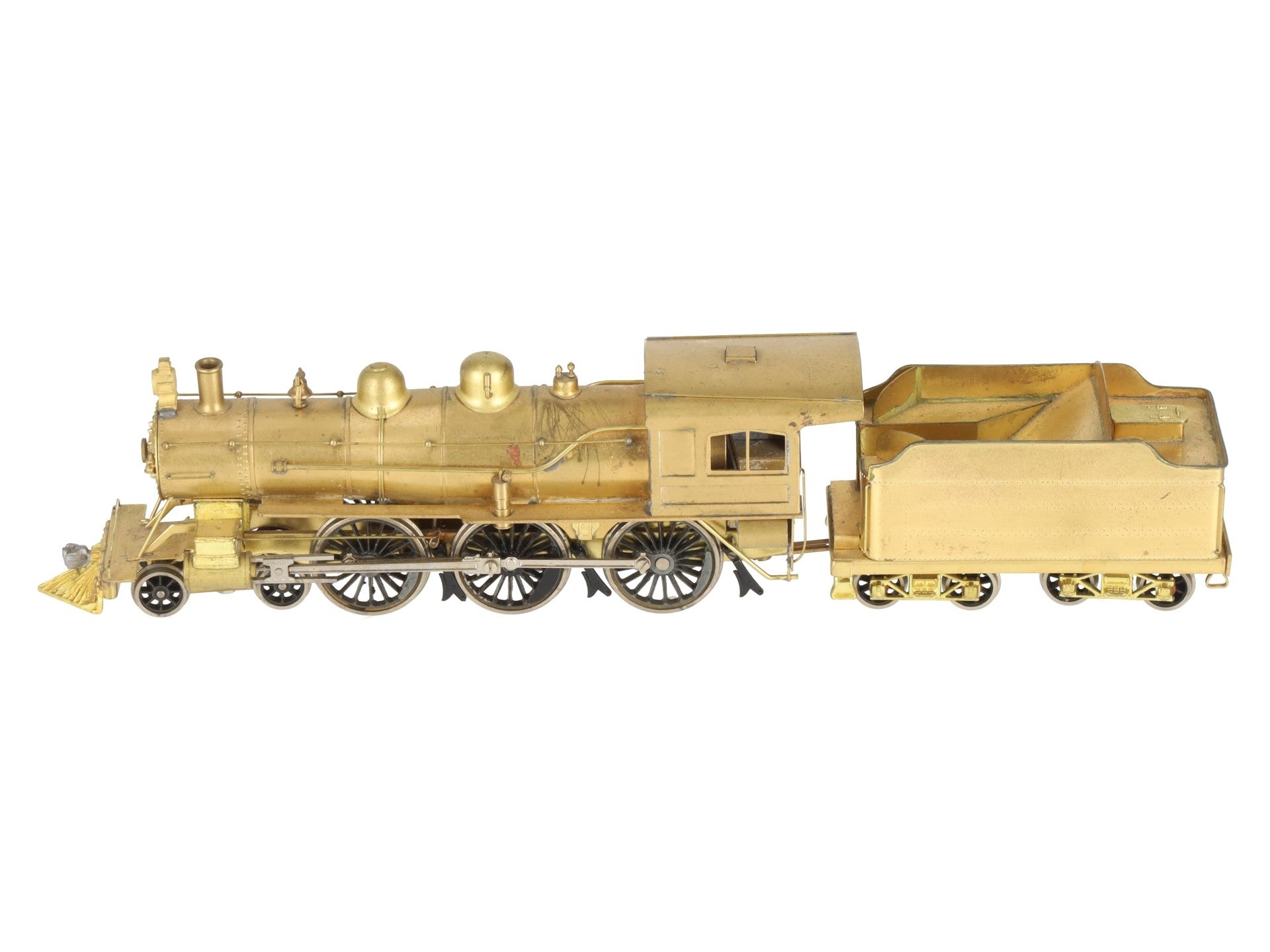 LMB HO Brass Lakeshore & Michigan Southern 4-6-0 Steam Locomotive w/Tender EX/Box