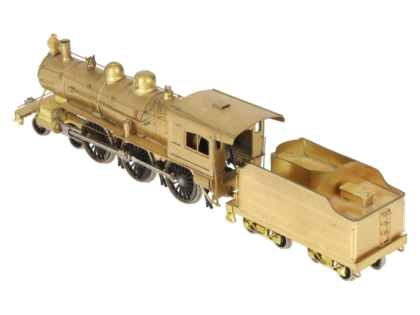 LMB HO Brass Lakeshore & Michigan Southern 4-6-0 Steam Locomotive w/Tender EX/Box