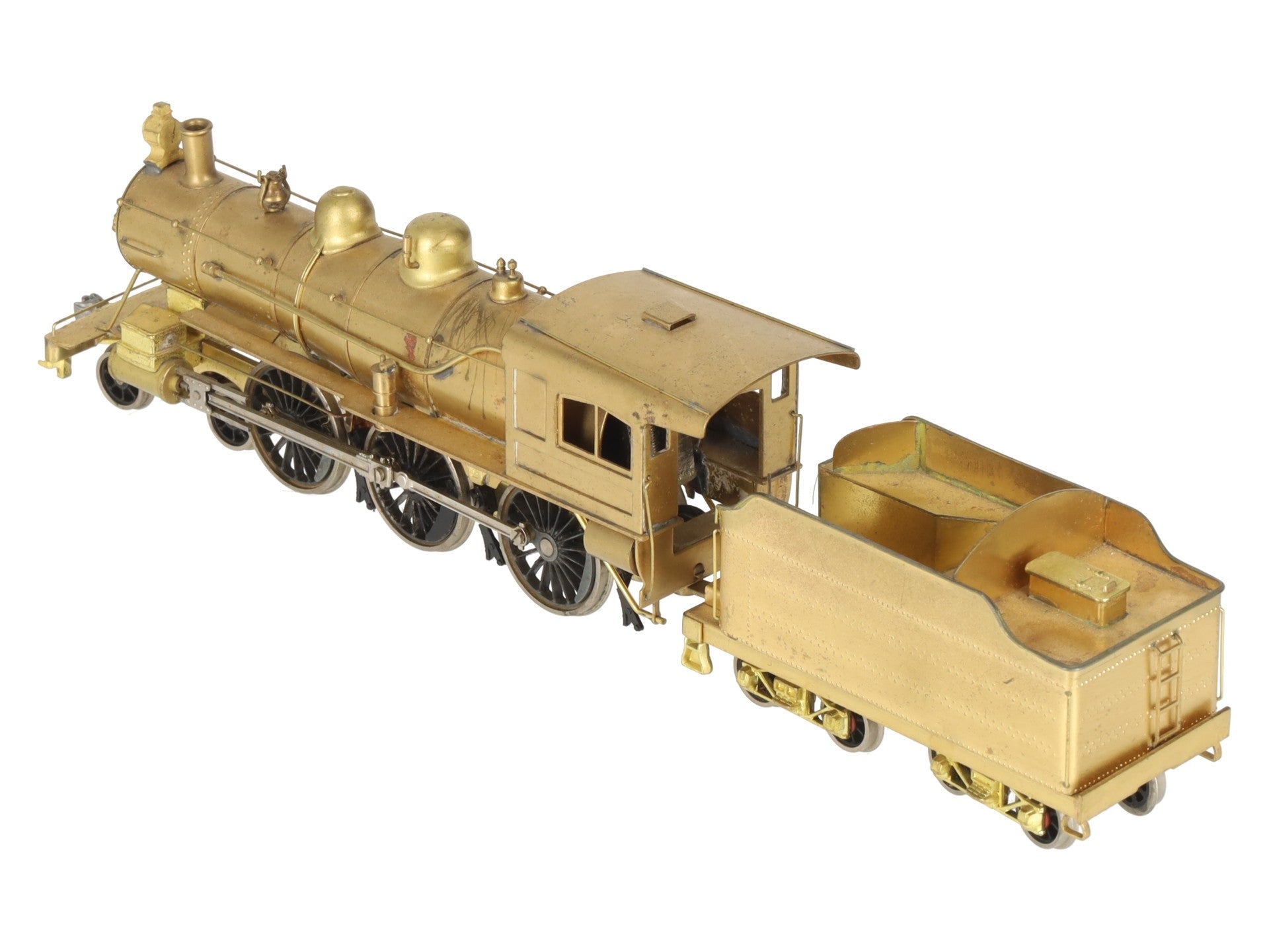 LMB HO Brass Lakeshore & Michigan Southern 4-6-0 Steam Locomotive w/Tender EX/Box