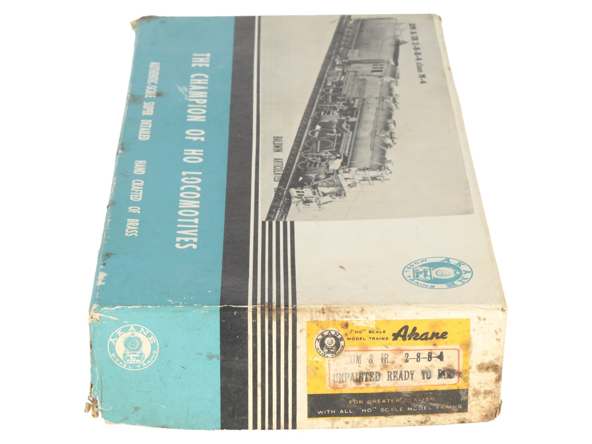 Akane HO Scale BRASS DM&IR 2-8-8-4 Class M-4 Steam Locomotive - Painted/Box