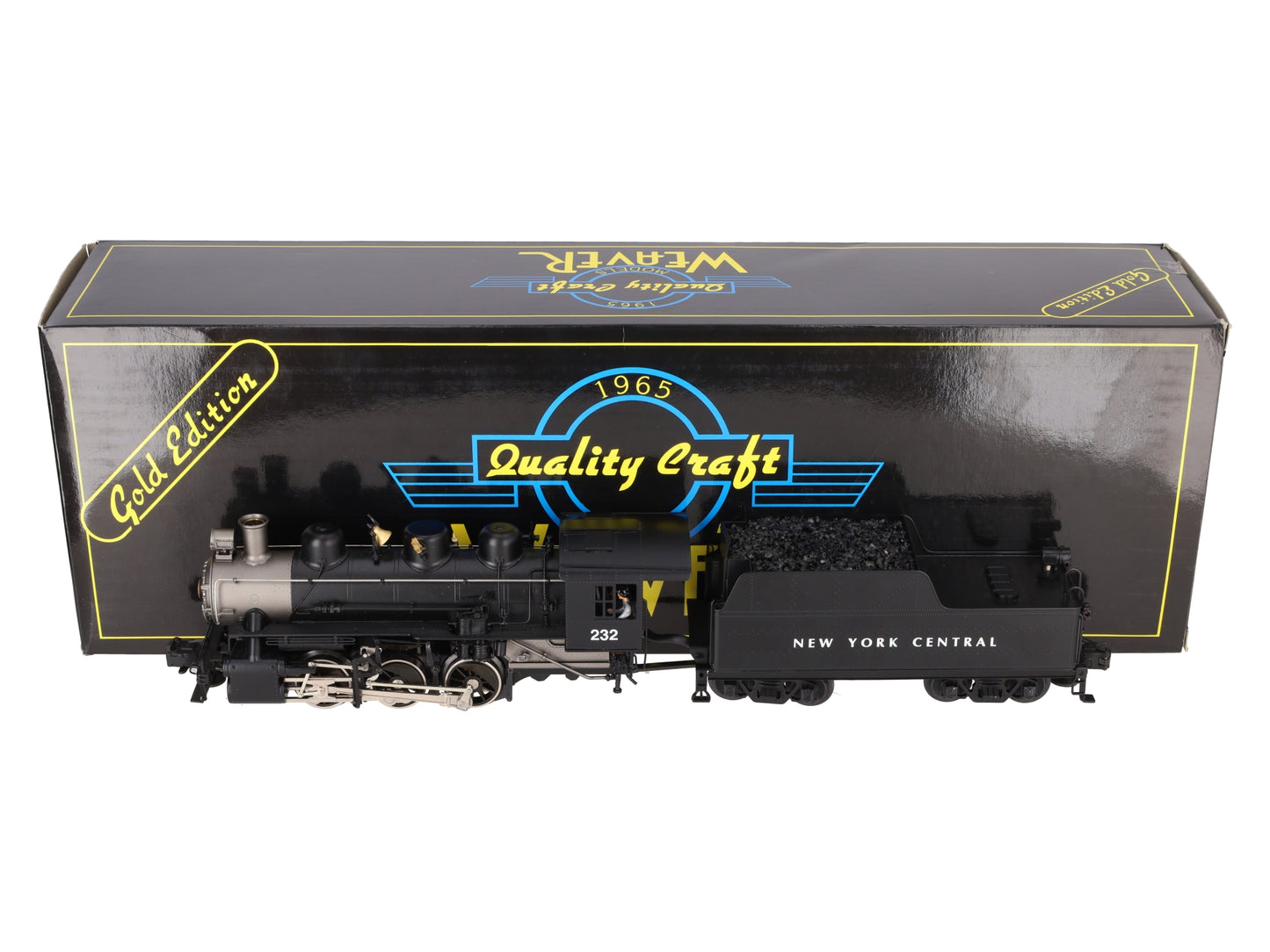 Weaver 232 O Gauge BRASS New York Central USRA 0-6-0 Switcher #232 (3-Rail) EX/Box