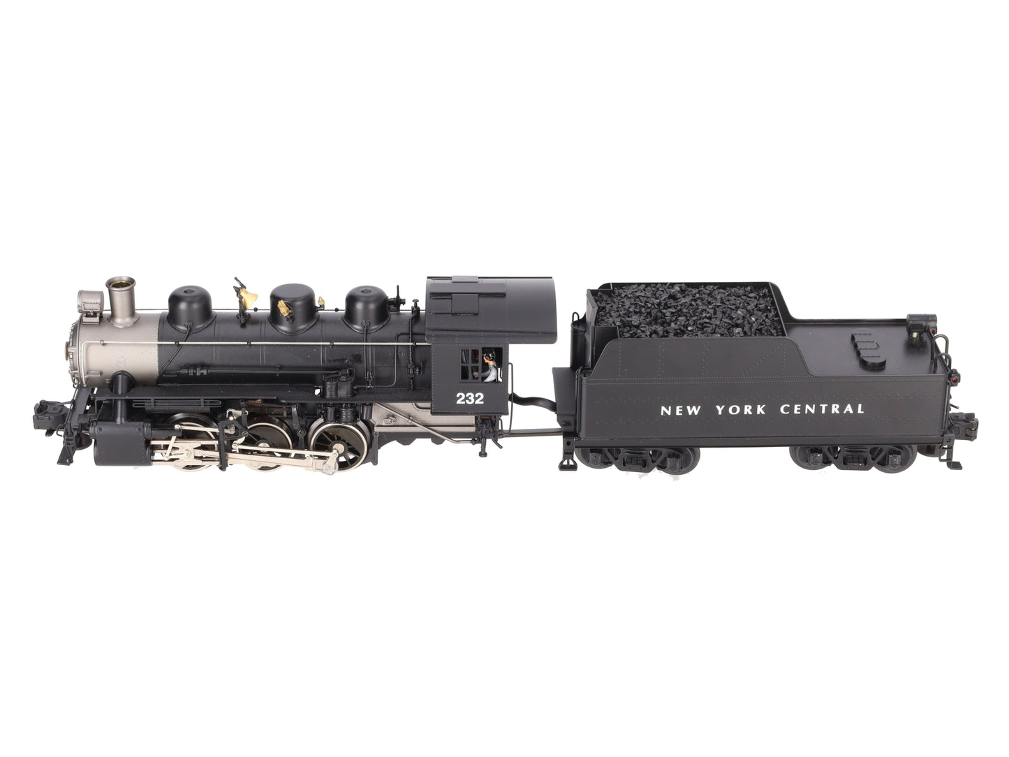Weaver 232 O Gauge BRASS New York Central USRA 0-6-0 Switcher #232 (3-Rail) EX/Box