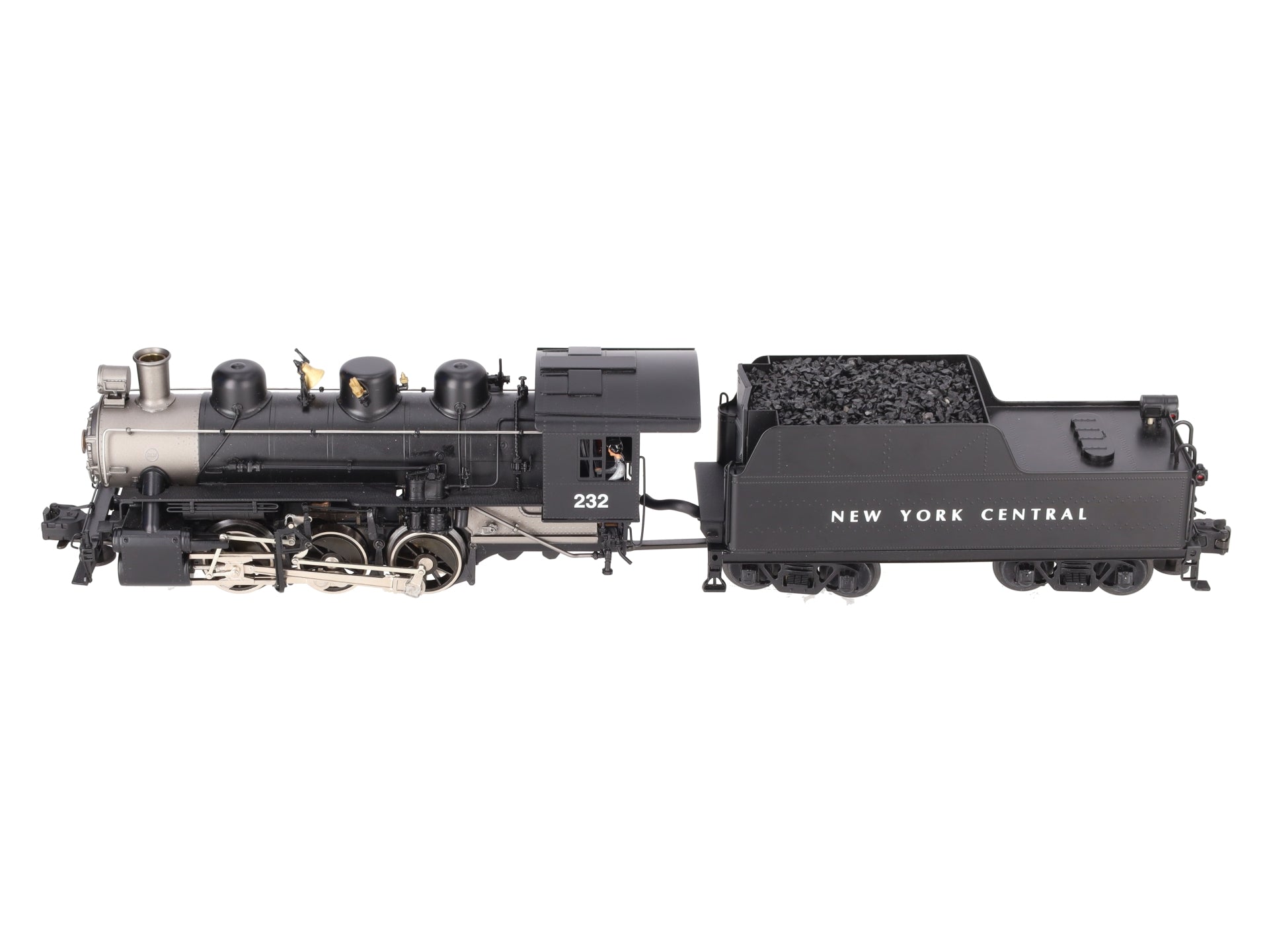 Weaver 232 O Gauge BRASS New York Central USRA 0-6-0 Switcher #232 (3-Rail) EX/Box