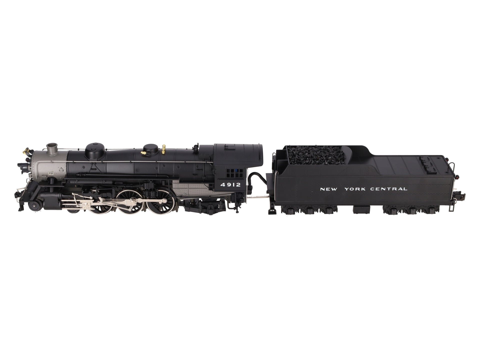 MTH 20-3007-1 O Gauge New York Central Steam Locomotive & Tender w/PS1 #4912 EX/Box