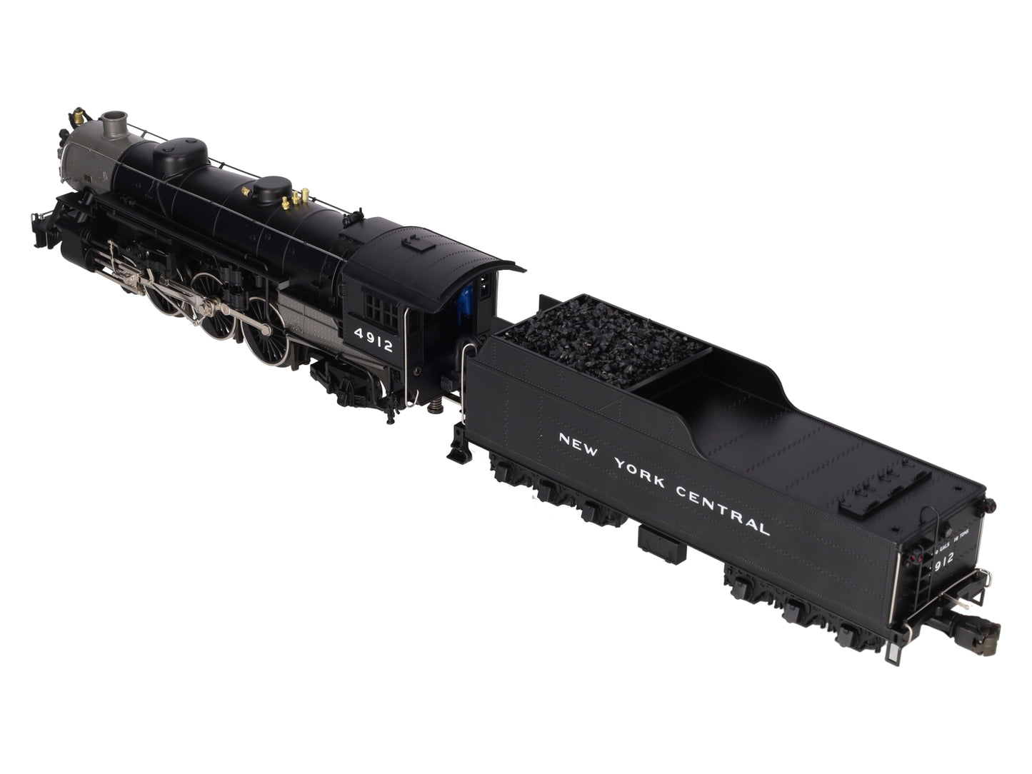 MTH 20-3007-1 O Gauge New York Central Steam Locomotive & Tender w/PS1 #4912 EX/Box