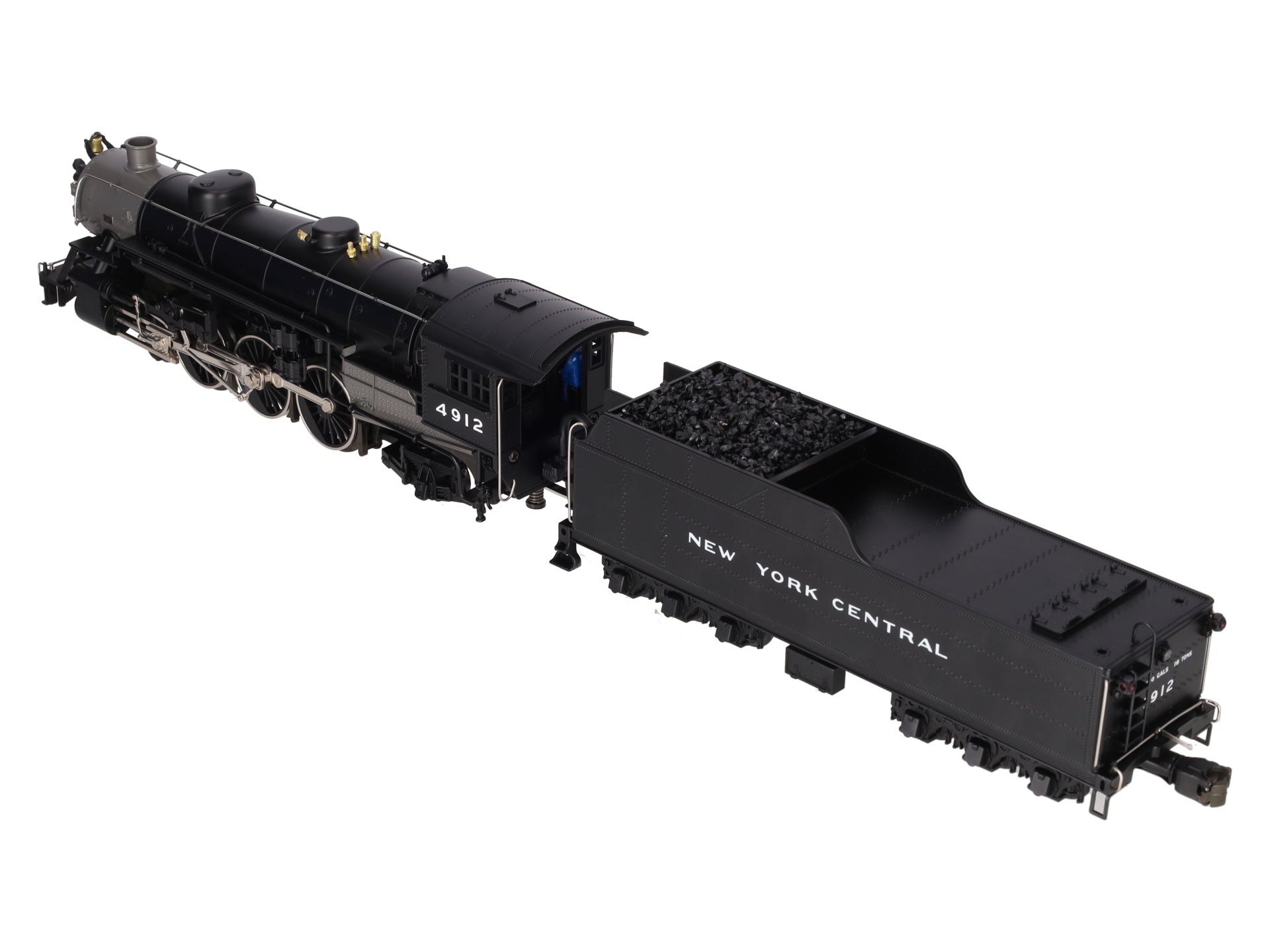 MTH 20-3007-1 O Gauge New York Central Steam Locomotive & Tender w/PS1 #4912 EX/Box