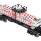 Lionel 6-58208 O Gauge Candy Cane Peppermint Lifesavers Tank Car #58208 LN/Box