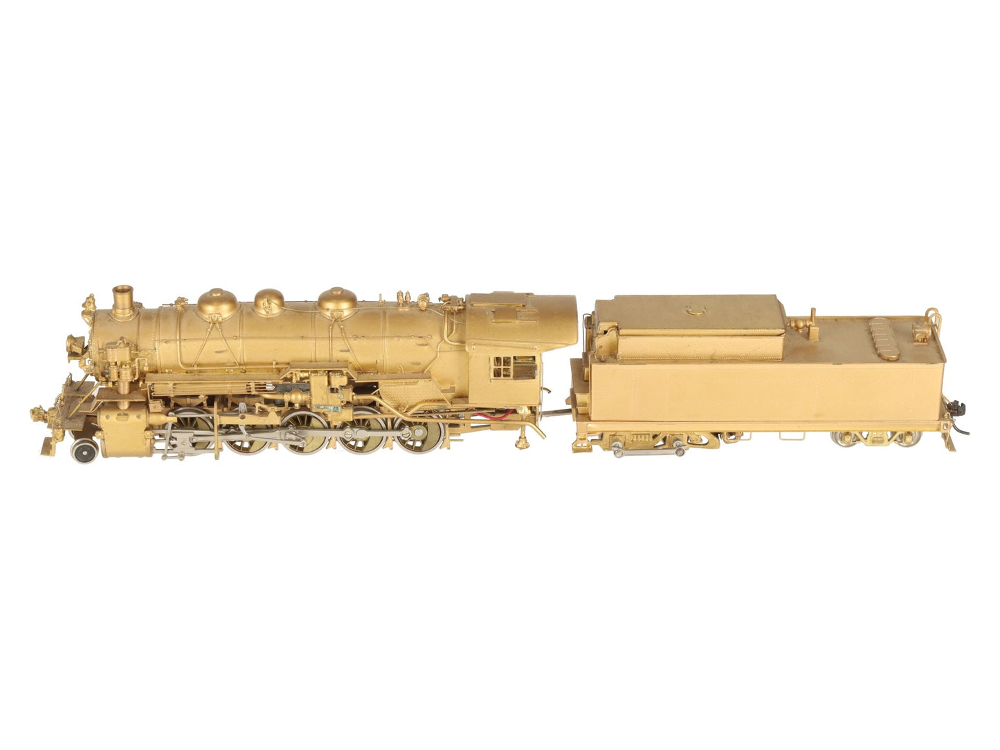 Westside Model Co. HO BRASS "The Brute" 2-10-0 Steam Locomotive & Tender EX/Box