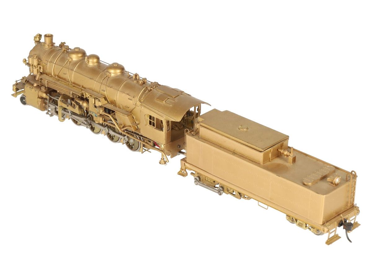Westside Model Co. HO BRASS "The Brute" 2-10-0 Steam Locomotive & Tender EX/Box