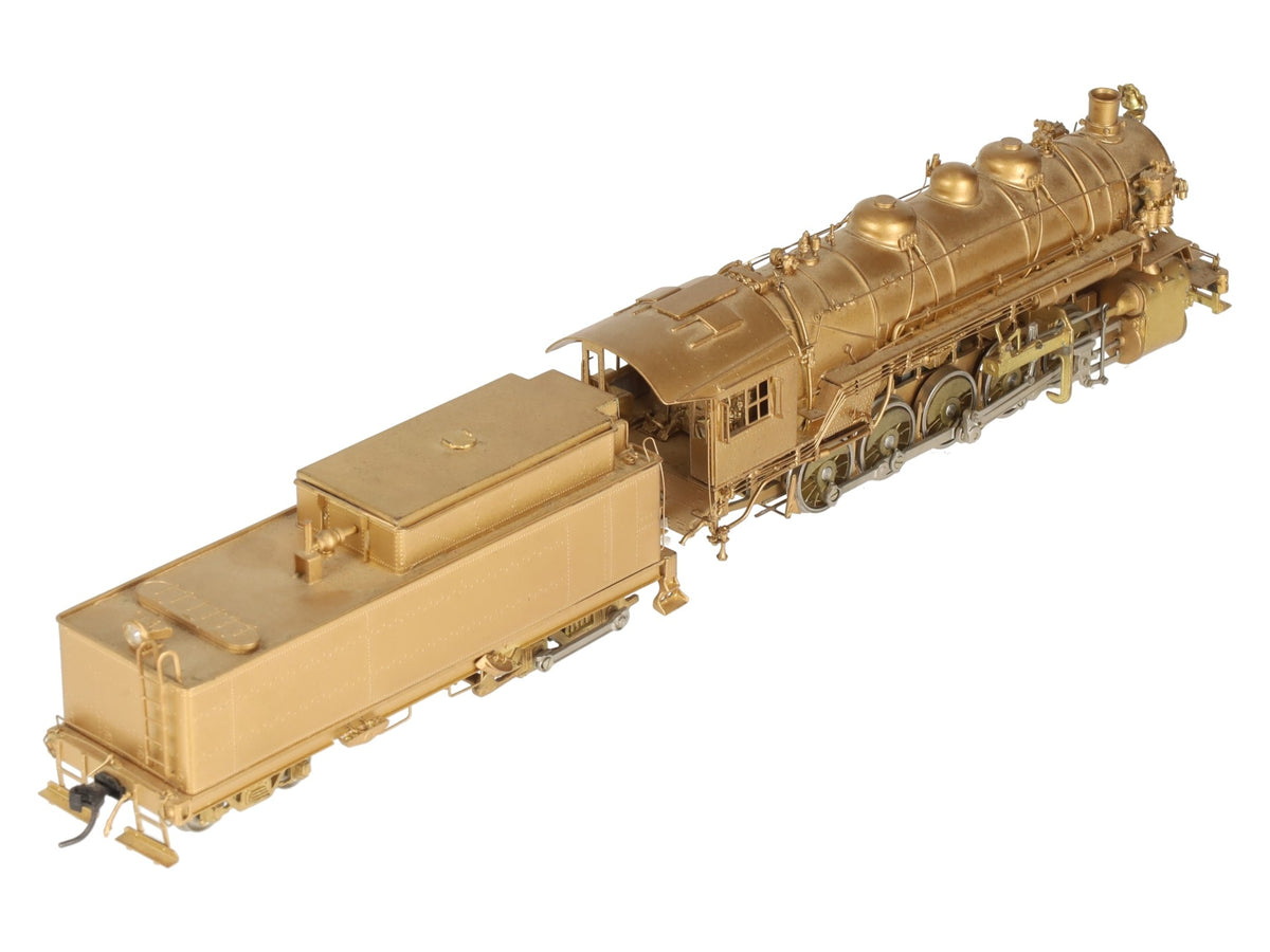 Westside Model Co. HO BRASS "The Brute" 2-10-0 Steam Locomotive & Tender EX/Box